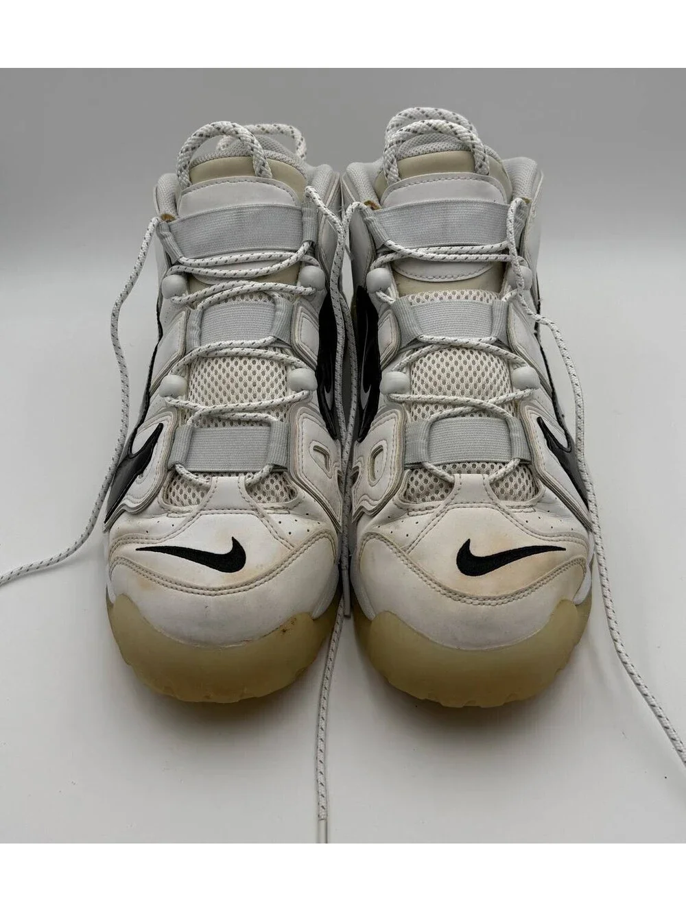 Nike Air More Uptempo 96 White Black Photon Dust Men US 11.5 DQ5014-100